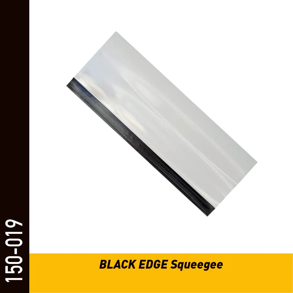 Raclette Black Edge – lame caoutchouc moyennement ferme
