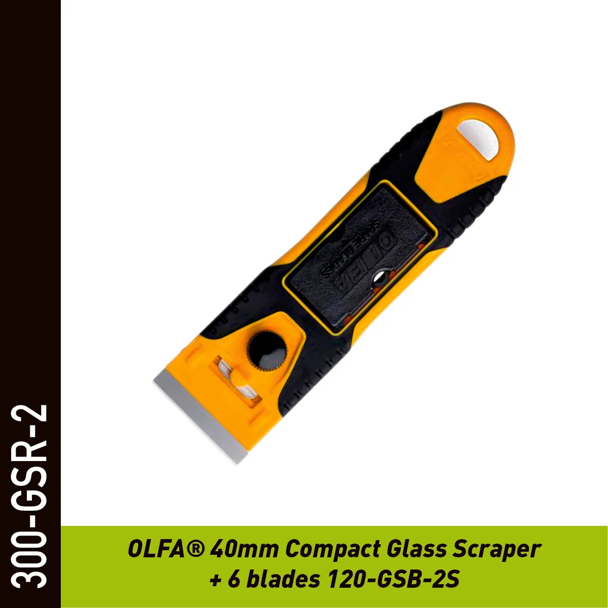 Grattoir à vitre OLFA compact 4 cm – pour espaces étroits