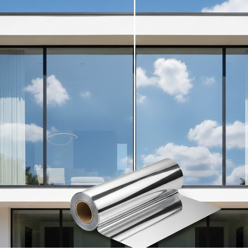 Film solaire argent extérieur chrome - Chrome 285 XC