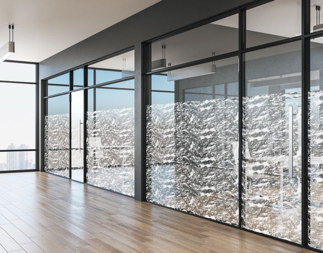 Film décoratif Ascent 152cm – motif abstrait vitrage