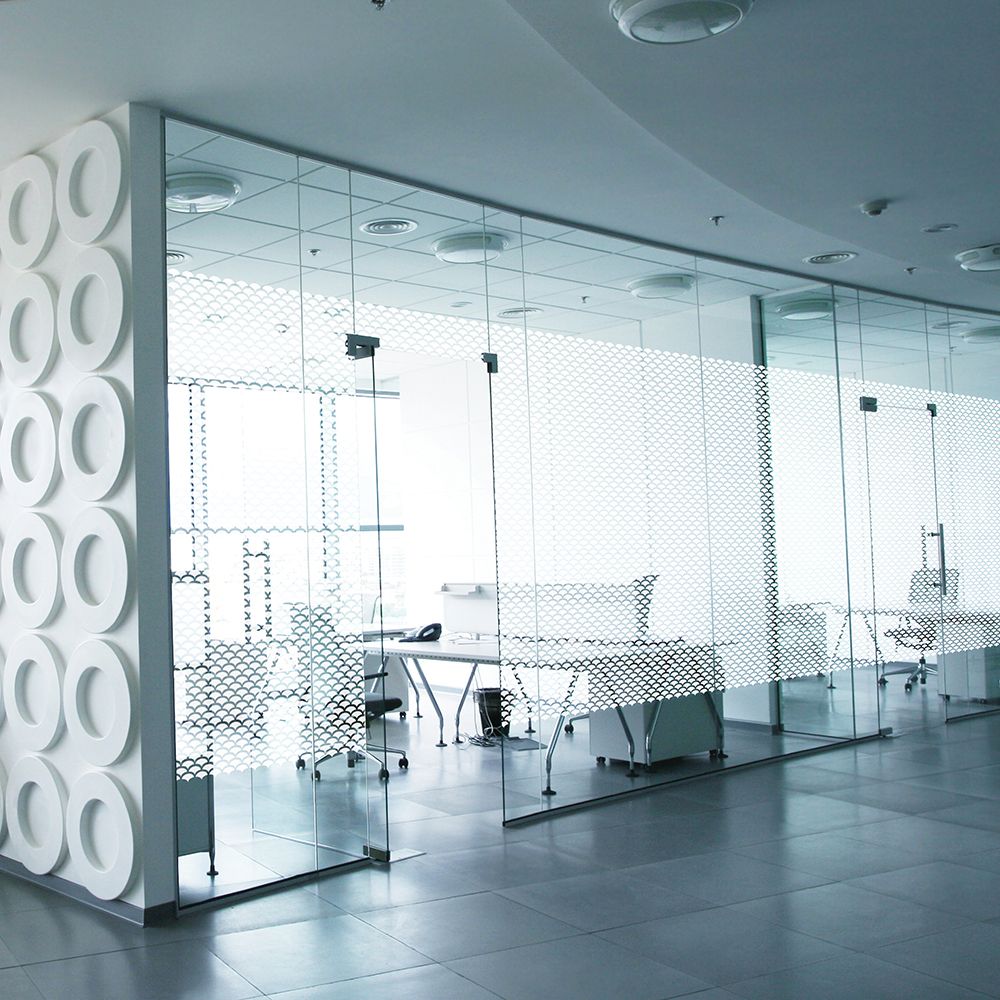 Film décoratif Atoma 152cm – motif abstrait vitrage