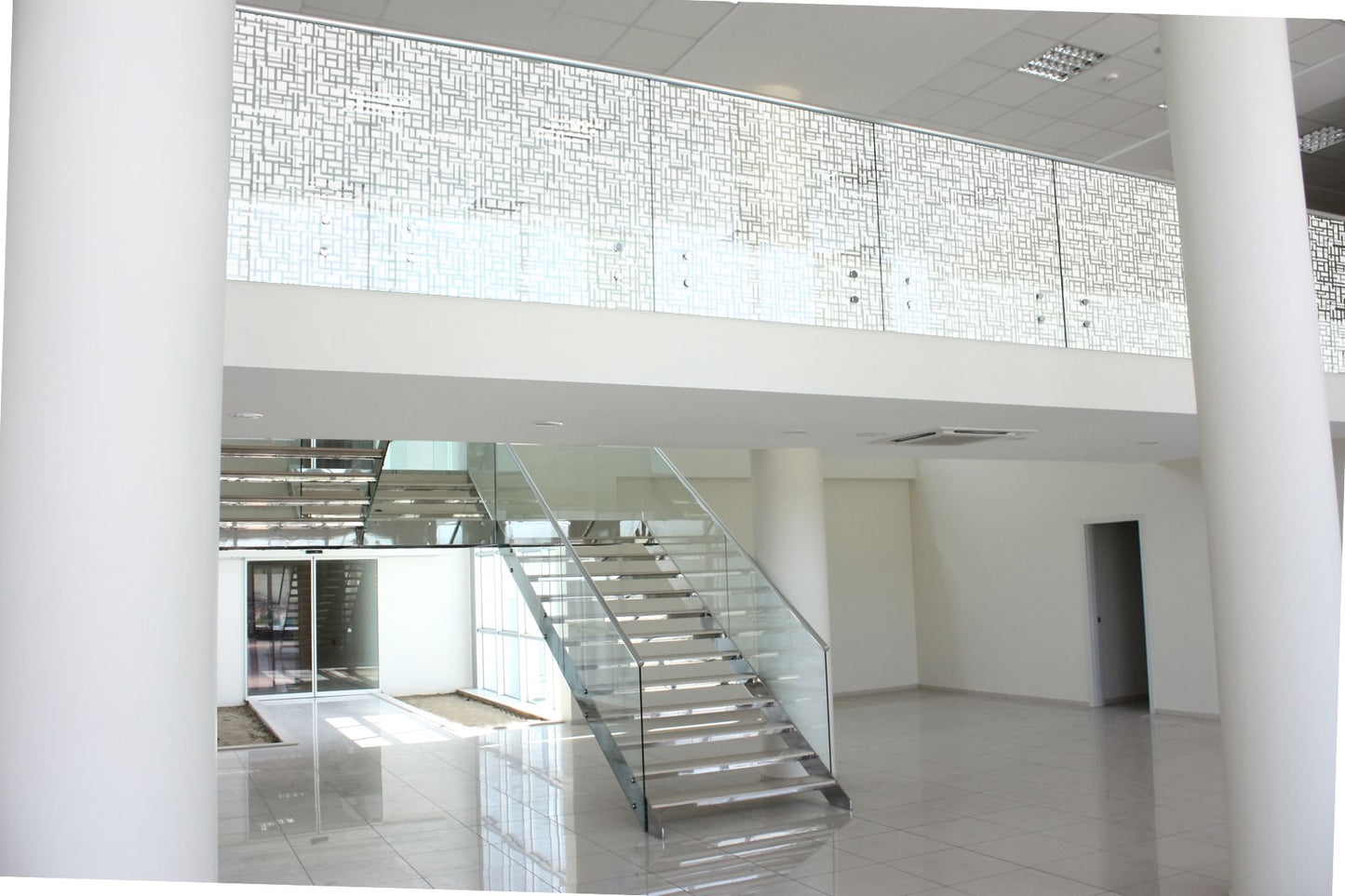 Film décoratif Decorum 152cm – motif abstrait vitrage