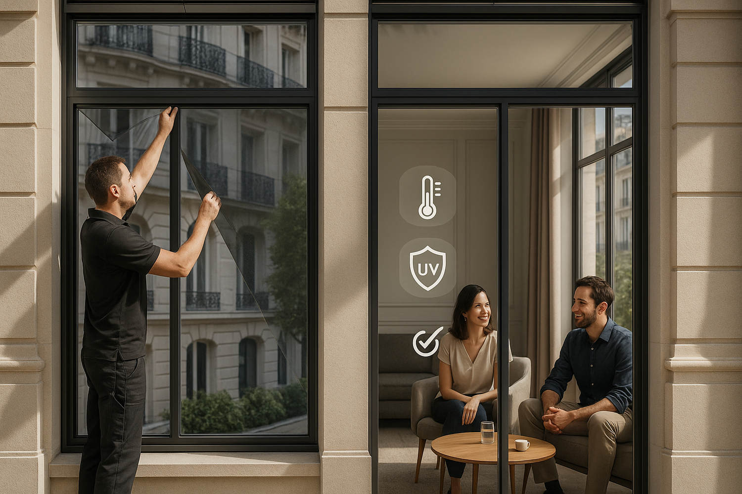 Films anti-chaleur : Confort, protection et esthétisme