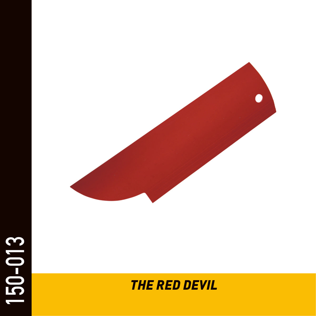 Raclette fine Red Devil – pour les bords et les angles