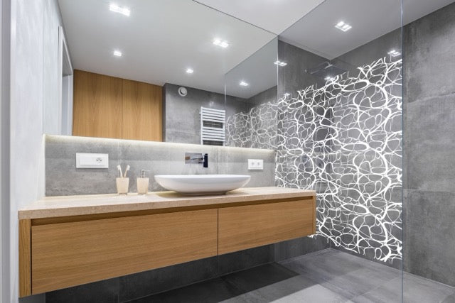 Film décoratif Ripple 152cm – motif abstrait vitrage