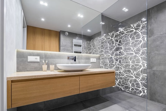 Film décoratif Ripple 152cm – motif abstrait vitrage