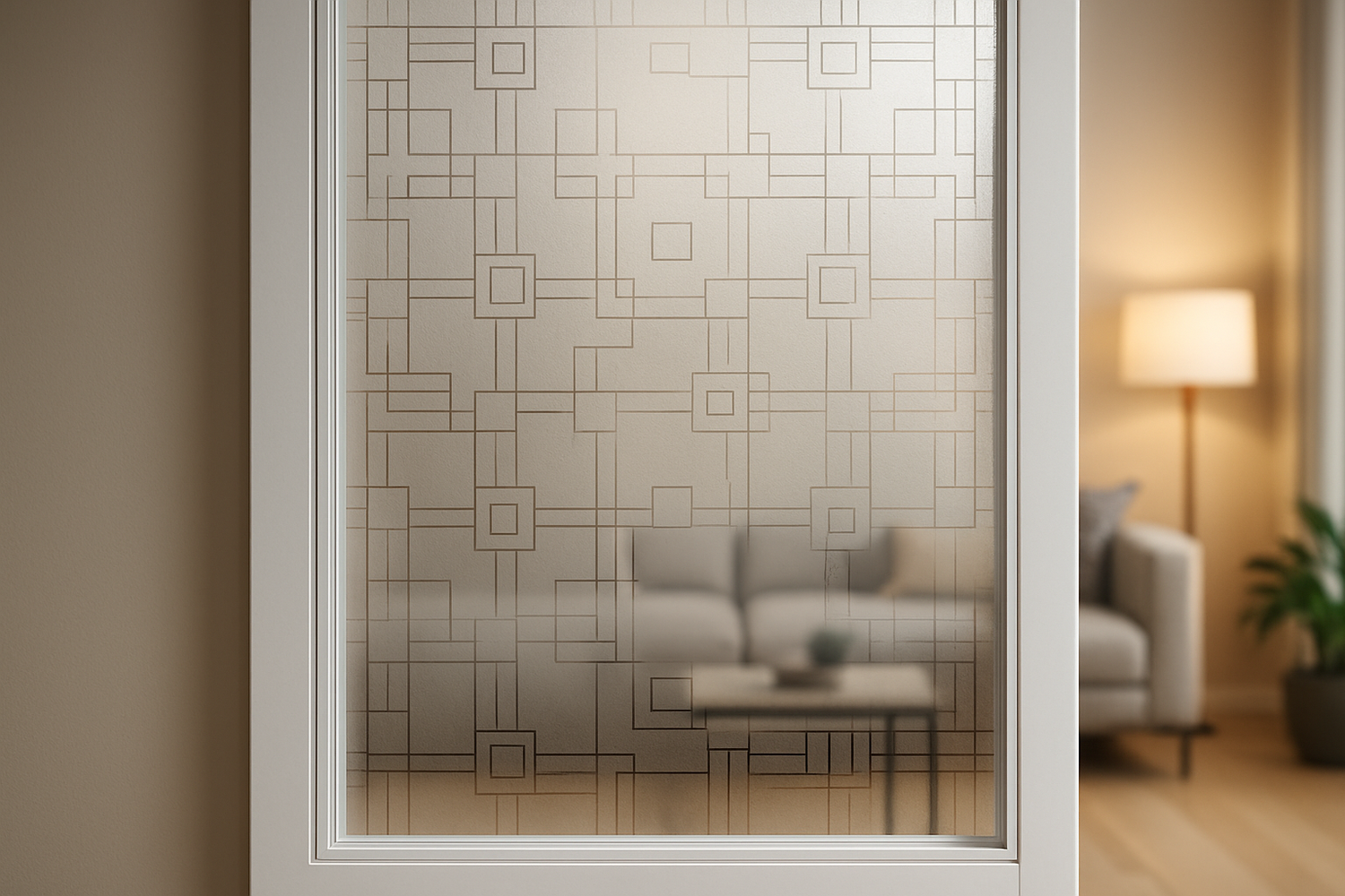 Un film anti chaleur à motif pratique et polyvalent pour vos intérieurs